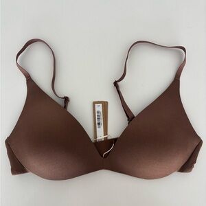 Brown Skims Bra